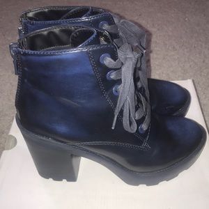 ALDO Lace Up Combat Bootie